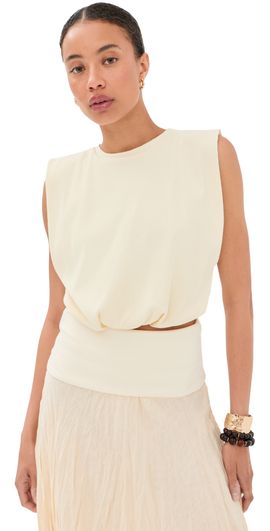 Johanna Ortiz Johanna Ortiz Ecru Muraya T-Shirt Ecru