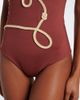 Johanna Ortiz Johanna Ortiz Embroidered strapless swimsuit - 4