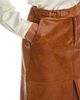 Johanna Ortiz Johanna Ortiz Epic Statement Leather Midi Skirt - 5