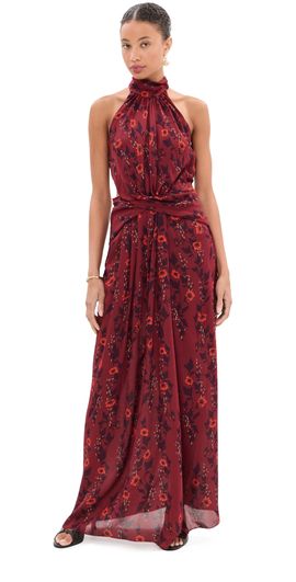 Johanna Ortiz Johanna Ortiz Excepcionalidad Maxi Dress Wine