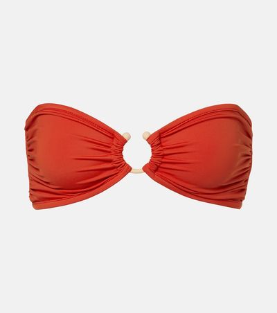 Johanna Ortiz Johanna Ortiz Gathered bikini top