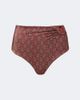 Johanna Ortiz Johanna Ortiz Gathered printed bikini bottom - 1