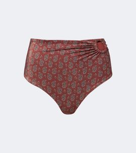 Johanna Ortiz Johanna Ortiz Gathered printed bikini bottom