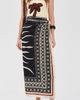 Johanna Ortiz Johanna Ortiz Golden Horizon Pareo BLACK / ECRU One - 5