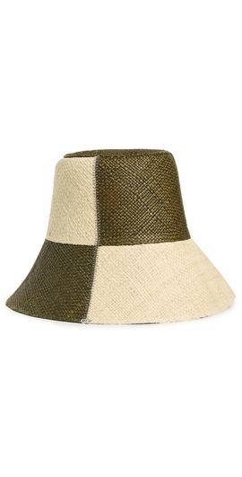 Johanna Ortiz Johanna Ortiz Heaven and Earth Hat Light Green/Ecru