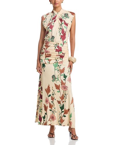 Johanna Ortiz Johanna Ortiz Hibiscus Compass Ankle Dress
