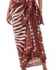 Johanna Ortiz Johanna Ortiz Horizon Pareo Wine/Ecru/Rose One - 1