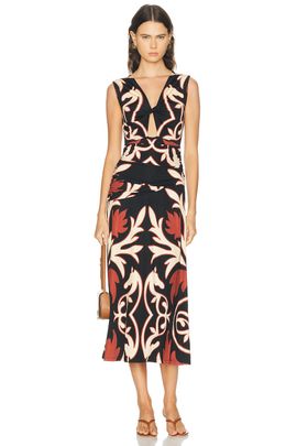 Johanna Ortiz Johanna Ortiz Horizonte Mistico Midi Dress