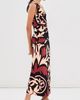Johanna Ortiz Johanna Ortiz Horizonte Mistico Midi Dress BLACK / ECRU - 4