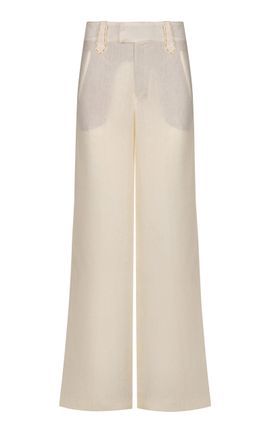 Johanna Ortiz Johanna Ortiz In Her Own Time Linen Pants