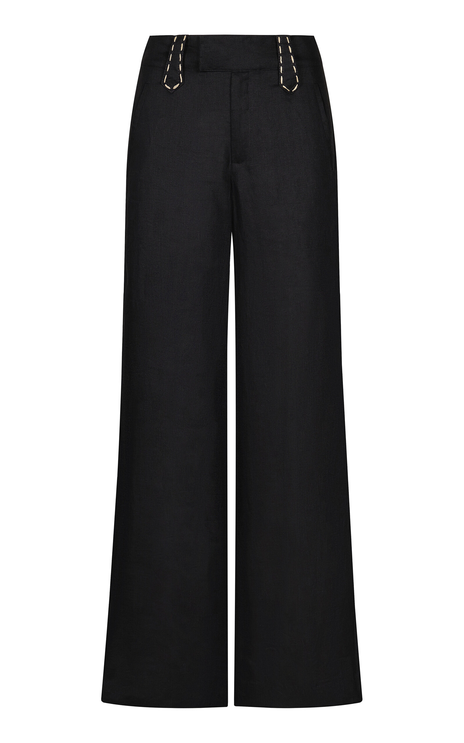 Johanna Ortiz Johanna Ortiz In Her Own Time MidRise Linen WideLeg Pants
