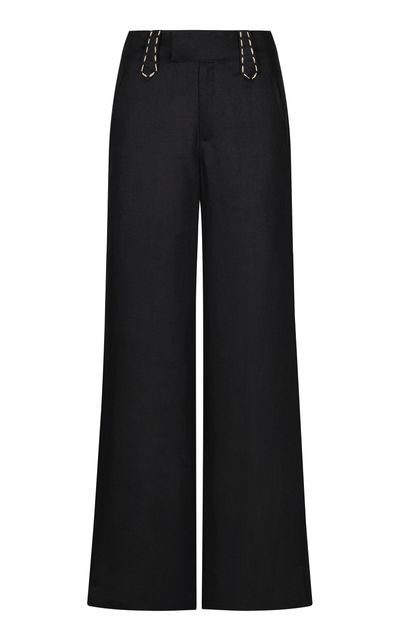 Johanna Ortiz Johanna Ortiz In Her Own Time MidRise Linen WideLeg Pants