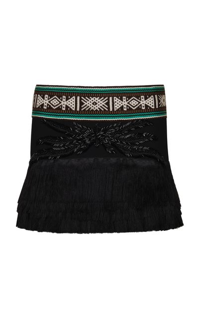 Johanna Ortiz Johanna Ortiz Inherited Wonders Crepe Mini Skirt