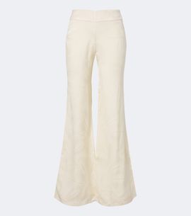 Johanna Ortiz Johanna Ortiz Laidback Energy jacquard wide-leg pants