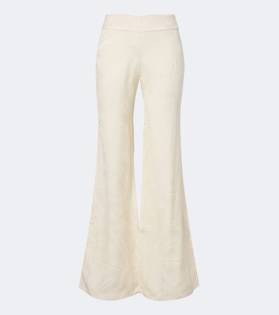 Johanna Ortiz Johanna Ortiz Laidback Energy jacquard wide-leg pants