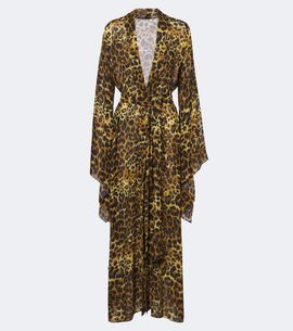 Johanna Ortiz Johanna Ortiz Leopard-print georgette kaftan