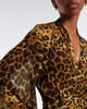 Johanna Ortiz Johanna Ortiz Leopard-print georgette kaftan - 3