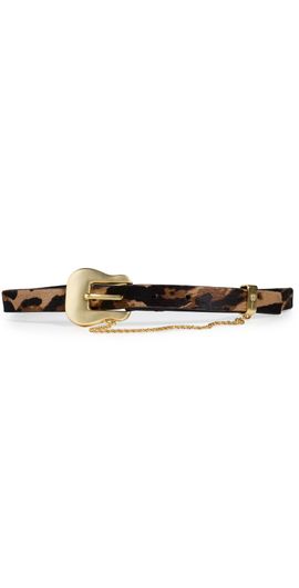 Johanna Ortiz Johanna Ortiz Leopard Wild Grace Belt Leopard/Gold