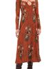 Johanna Ortiz Johanna Ortiz Marsala Festive Performance Ankle Dress Spicy Red - 1
