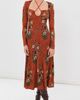 Johanna Ortiz Johanna Ortiz Marsala Festive Performance Ankle Dress Spicy Red - 2