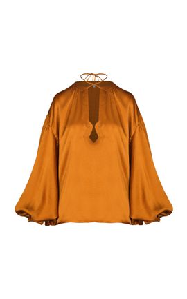 Johanna Ortiz Johanna Ortiz Moon Amulet Silk Top