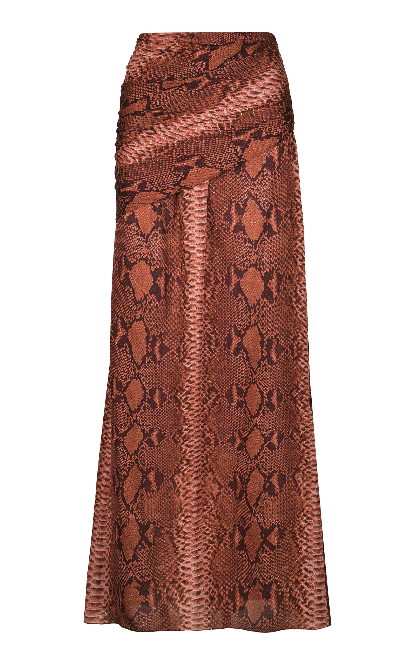 Johanna Ortiz Johanna Ortiz Niebla Rosa Silk Maxi Skirt