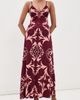 Johanna Ortiz Johanna Ortiz Nuestra Tierra Ankle Dress Wine - 2