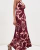Johanna Ortiz Johanna Ortiz Nuestra Tierra Ankle Dress Wine - 5