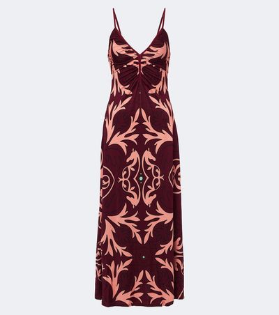 Johanna Ortiz Johanna Ortiz Nuestra Tierra printed jersey maxi dress