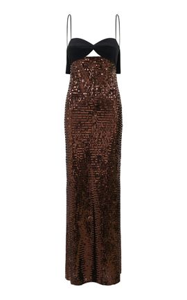 Johanna Ortiz Johanna Ortiz Ornaments In Motion Embellished Maxi Dress