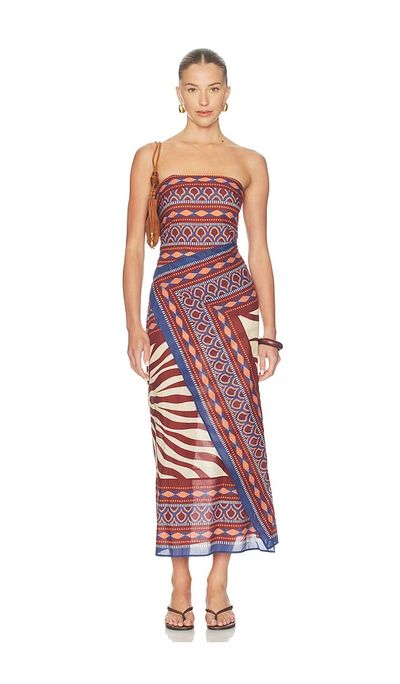Johanna Ortiz Johanna Ortiz Paraiso Agreste Ankle Dress