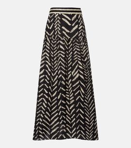 Johanna Ortiz Johanna Ortiz Printed cotton maxi skirt