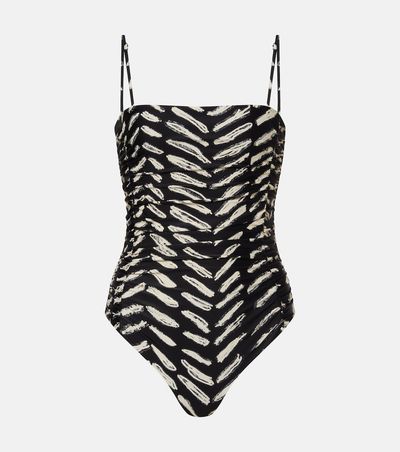 Johanna Ortiz Johanna Ortiz Printed ruched swimsuit