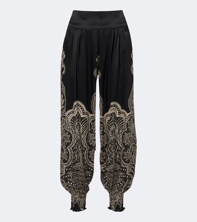 Johanna Ortiz Johanna Ortiz Printed silk balloon pants