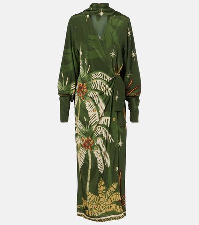 Johanna Ortiz Johanna Ortiz Printed silk midi dress