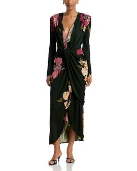 Johanna Ortiz Johanna Ortiz Reinvention Oasis Draped Dress