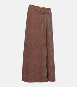 Johanna Ortiz Johanna Ortiz Ring-detail midi skirt