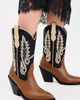 Johanna Ortiz Johanna Ortiz Rust Alma Boots Black/Dark Rust - 3