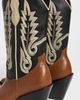 Johanna Ortiz Johanna Ortiz Rust Alma Boots Black/Dark Rust - 4