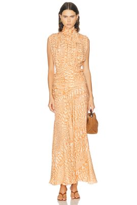 Johanna Ortiz Johanna Ortiz Saffron Breeze Maxi Dress