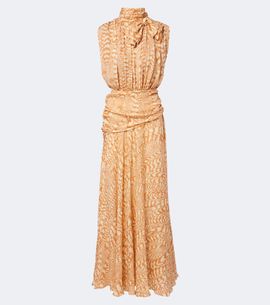 Johanna Ortiz Johanna Ortiz Saffron Breeze printed silk cocktail dress