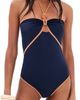 Johanna Ortiz Johanna Ortiz Salt and Saddle One-Piece Swim Suit Navy - 1