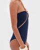 Johanna Ortiz Johanna Ortiz Salt and Saddle One-Piece Swim Suit Navy - 4