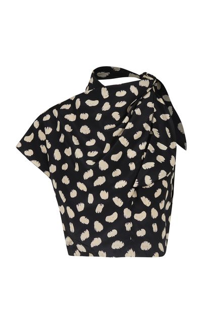 Johanna Ortiz Johanna Ortiz Silk Evening Current Top Print