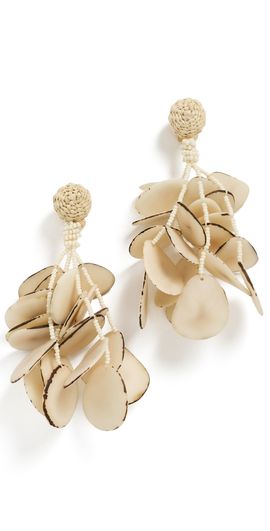 Johanna Ortiz Johanna Ortiz Song Of The Plains Earrings Ecru One