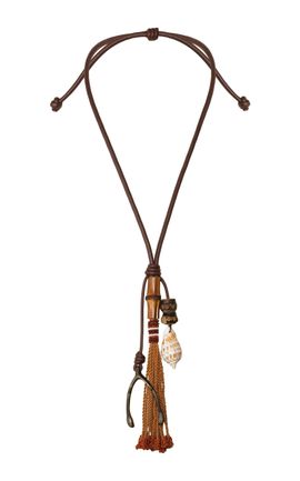 Johanna Ortiz Johanna Ortiz Spirit Of The Nomad Horse Necklace Brown OS Gifts For Her