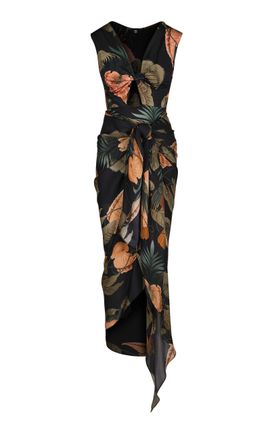 Johanna Ortiz Johanna Ortiz Spirits Of The Canopy Cutout Mini Dress