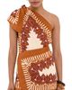 Johanna Ortiz Johanna Ortiz Sun Traveller Mini Dress Ecru/Brown - 1