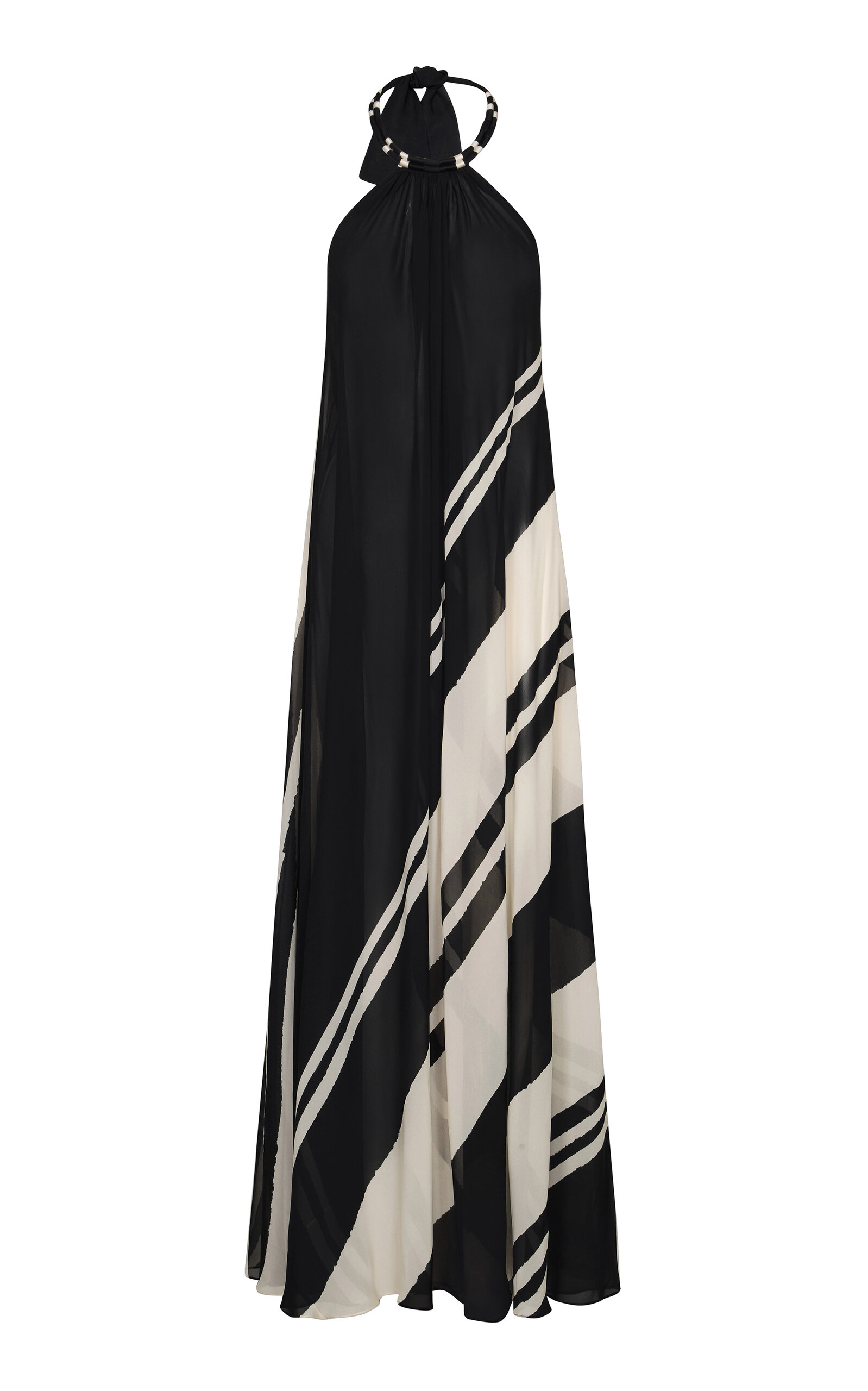 Johanna Ortiz Johanna Ortiz Tactile Winds Chiffon Maxi Dress