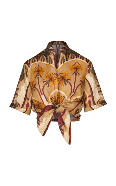 Johanna Ortiz Johanna Ortiz Taveling the Caribbean Linen Shirt